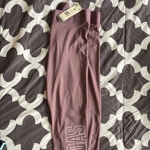 ADIDAS alpha skin 7/8 tights leggings NWT lavender